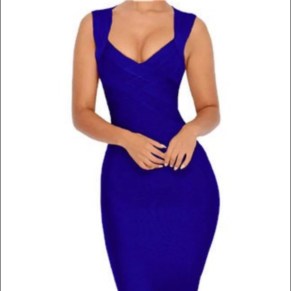 📌📌📌SOLD📌📌📌Bandage blue dress